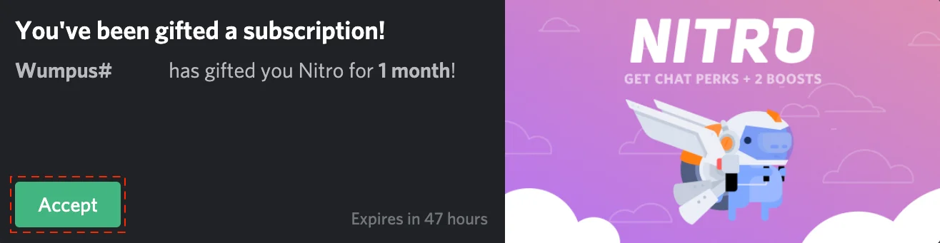  Discord Nitro 12-Month Subscription Gift Card [Digital