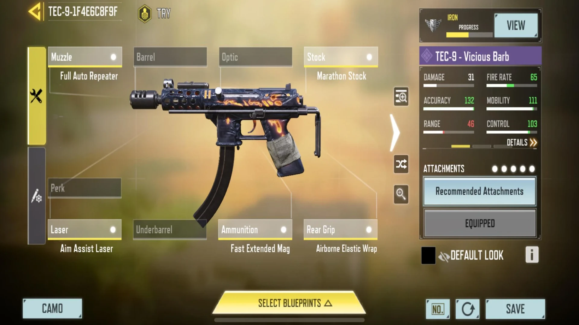 TEC-9 Features in codm