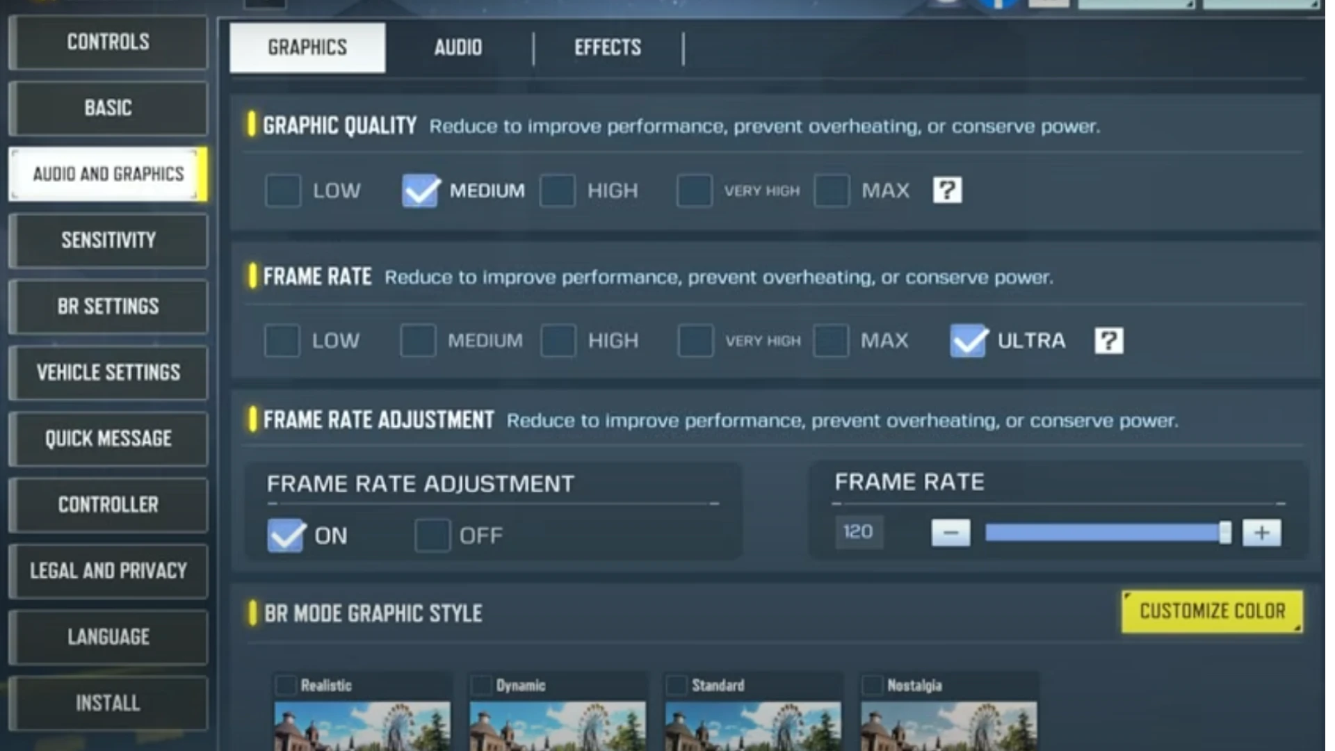 Best sensivity Settings CODM - graphic
