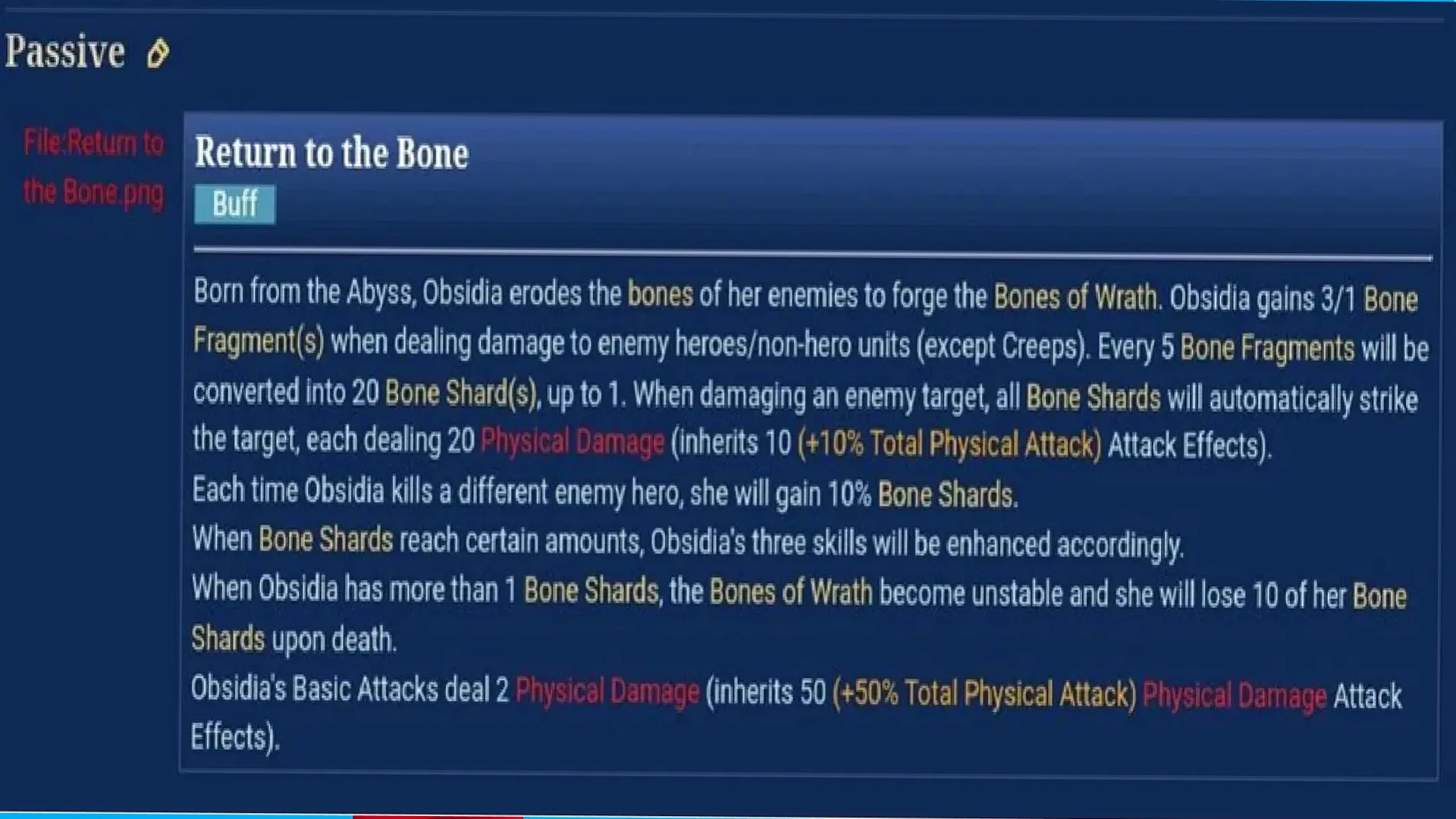 Mobile Legends Bang Bang - Passive Skill