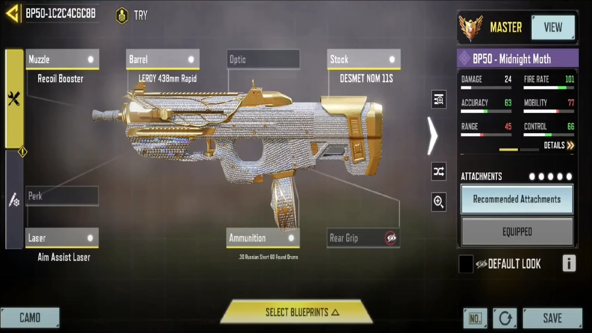 assault rifles season 5 codm BP50