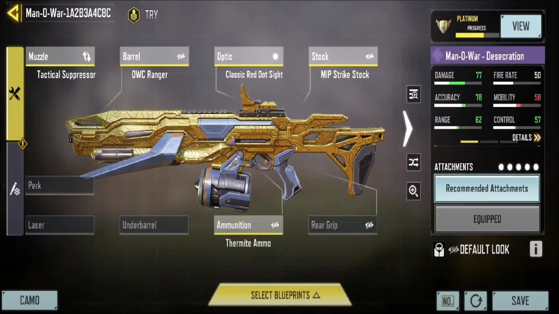 assault rifles season 5 codm man-o-war