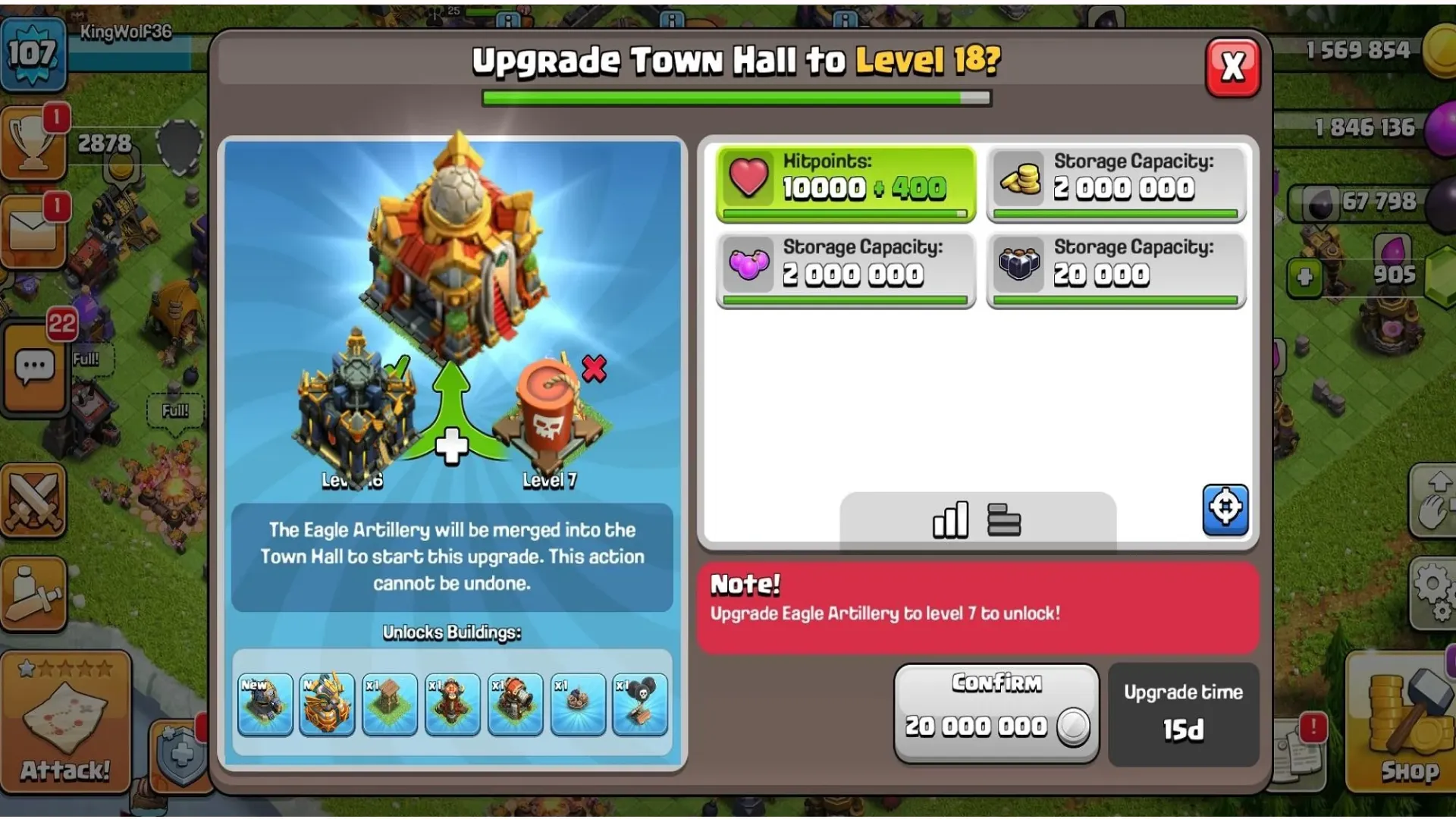 the Town Hall 18 Update