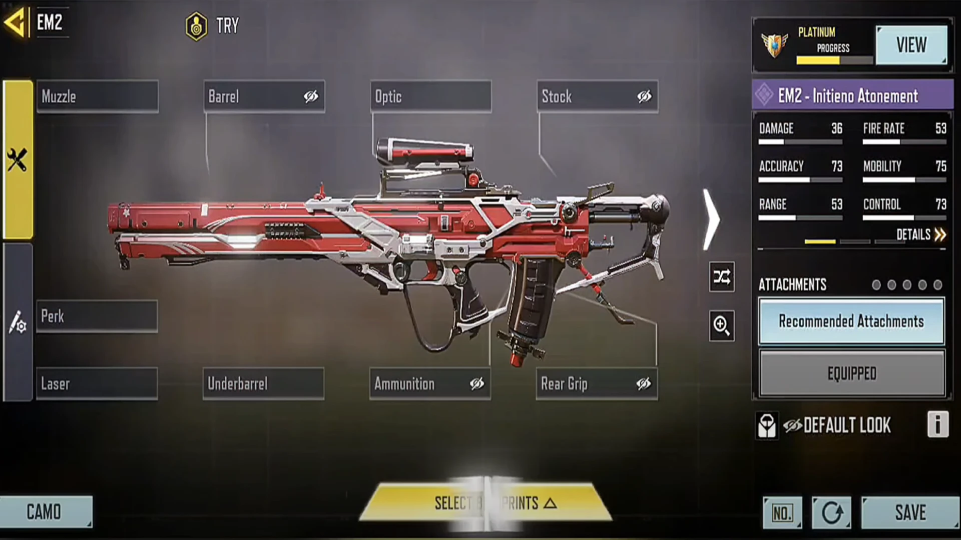 em2 gunsmith season 5 of cod mobile