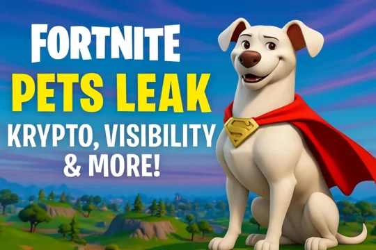 Fortnite Pets Leak: Krypto, Visibility & More!