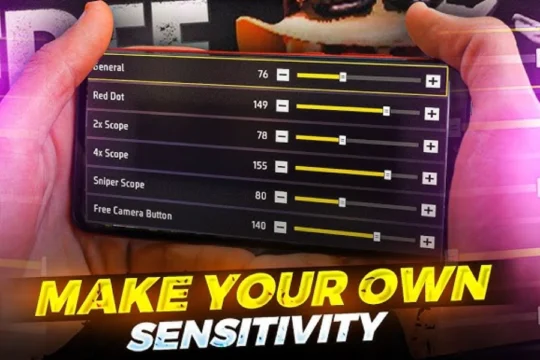 how to find the best free fire sensitivity