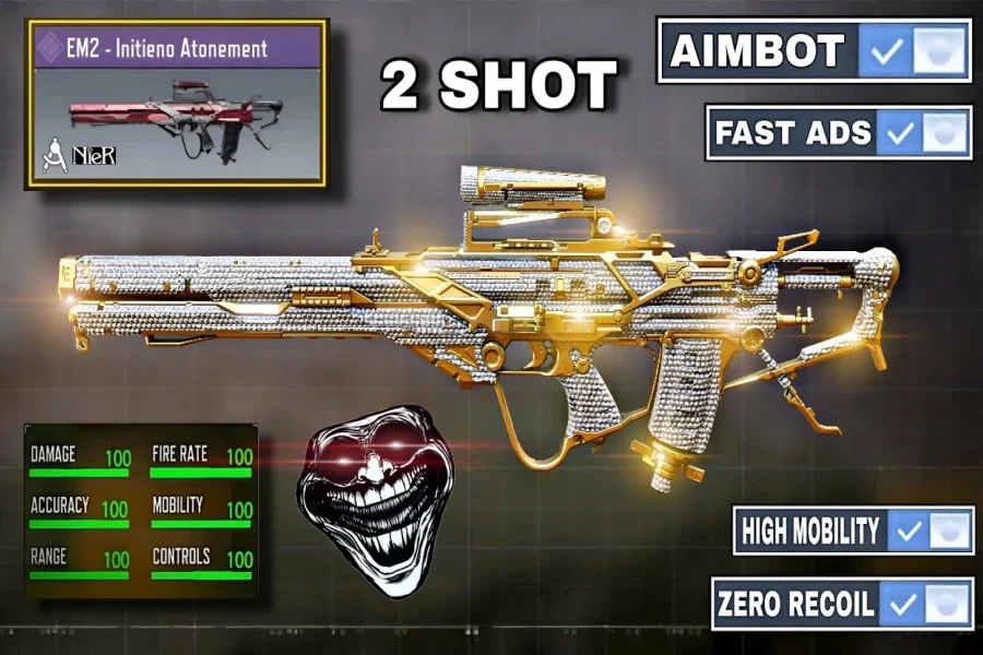 introducing the new 2 shot em2 gunsmith dominating season 5 of cod mobile