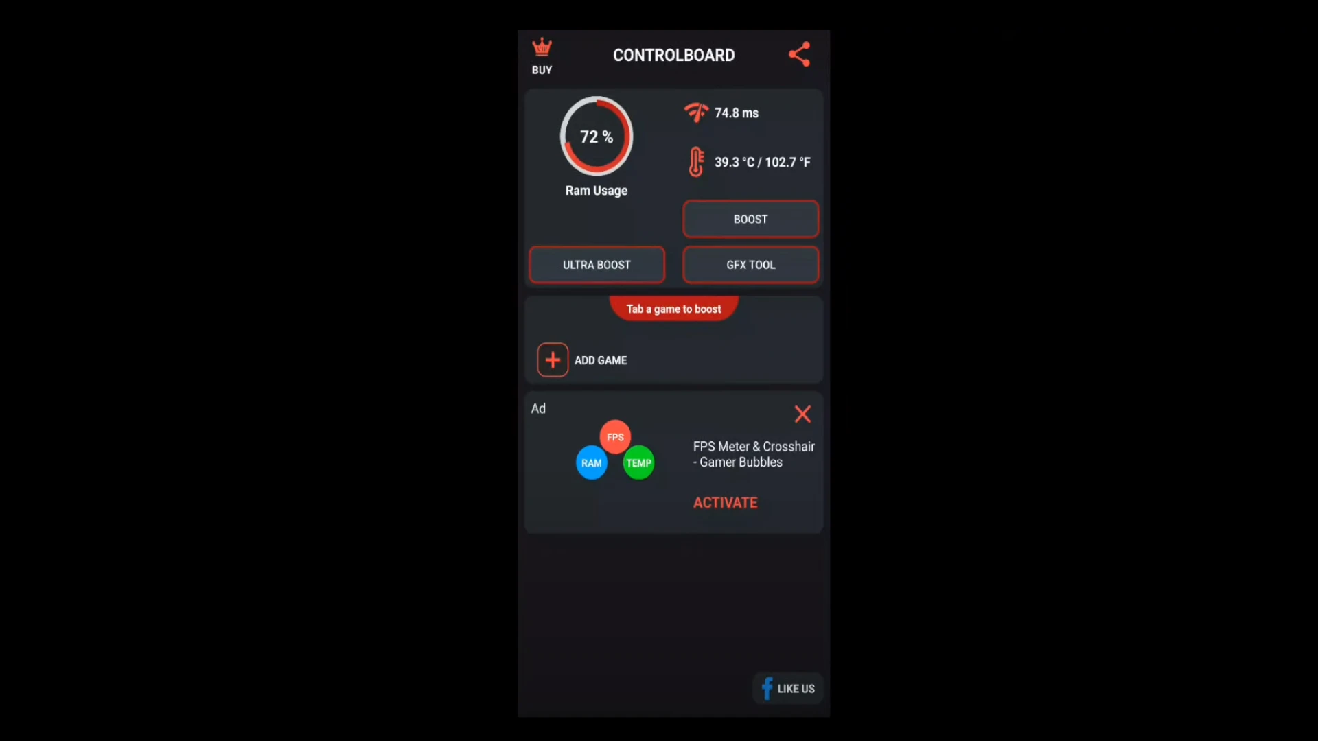 lag fix call of duty mobile add game
