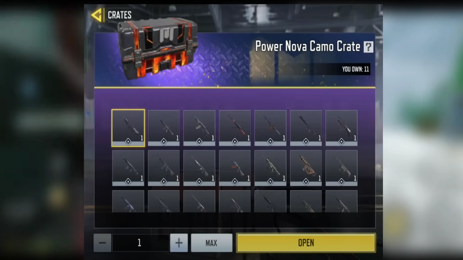 season 7 codm - power nova camo