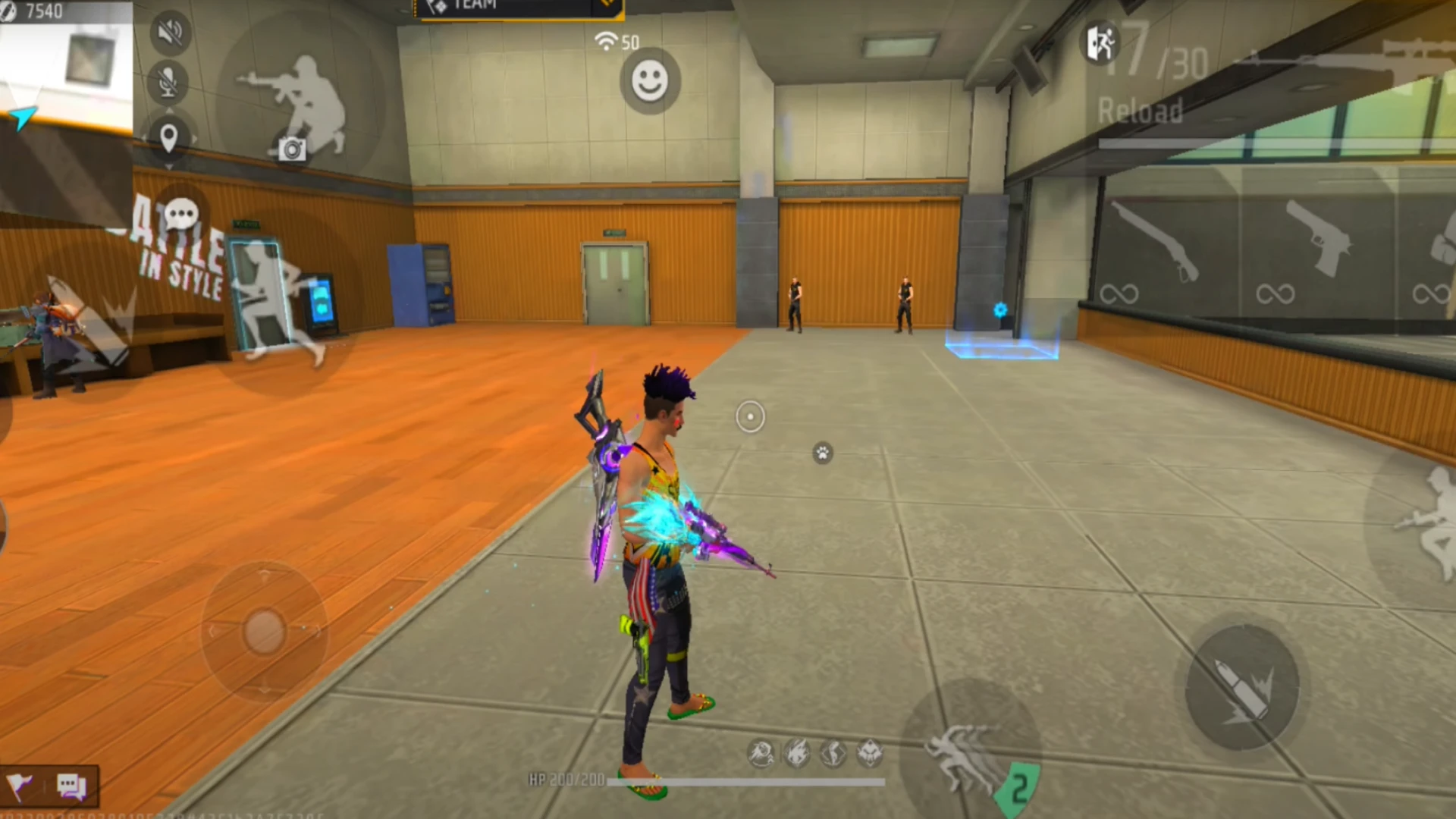 sensivity free fire