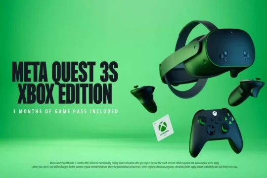 Microsoft Reveals Meta Quest 3S Xbox Edition Headset and Controllers
