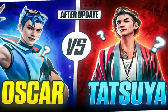 Free Fire Oscar vs Tatsuya Comparison: Best Character for Rush