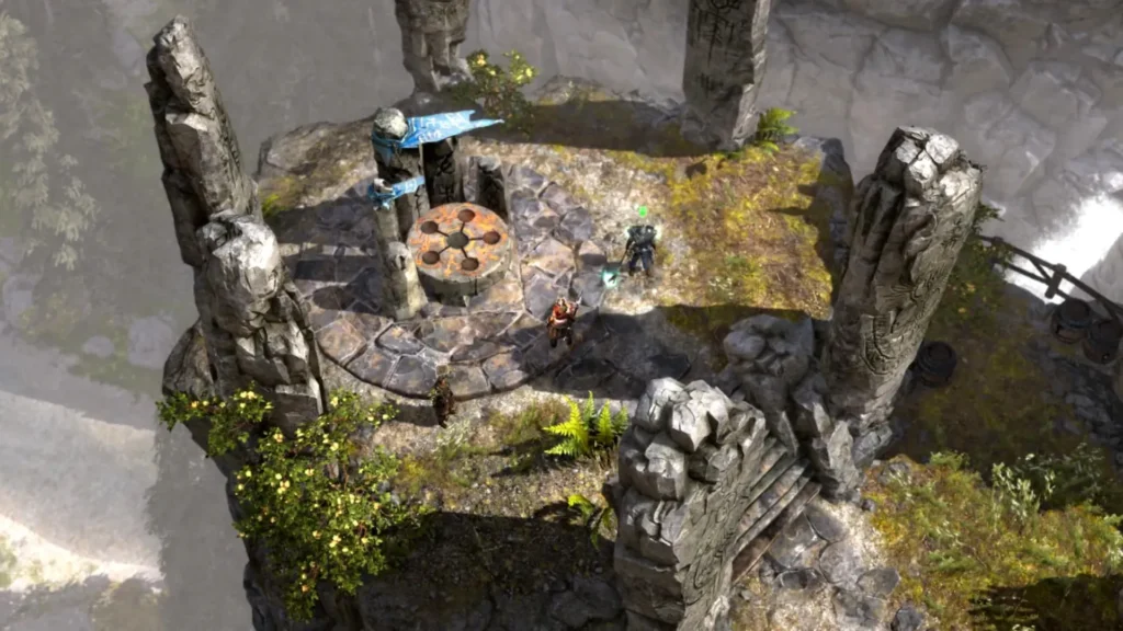 Explore ancient Nordic ruins in Kurnhold, one of four new explorable zones in Fangs of Asterkarn.