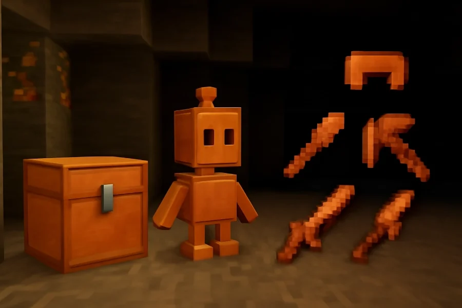 Minecraft's New Update: Copper Golem and Copper Tools