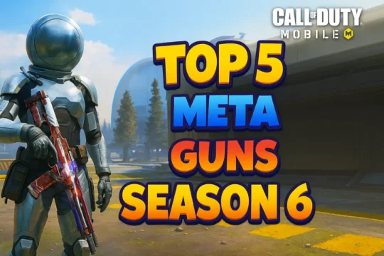 Top 5 Meta Guns of COD Mobile Season 6 (2025)
