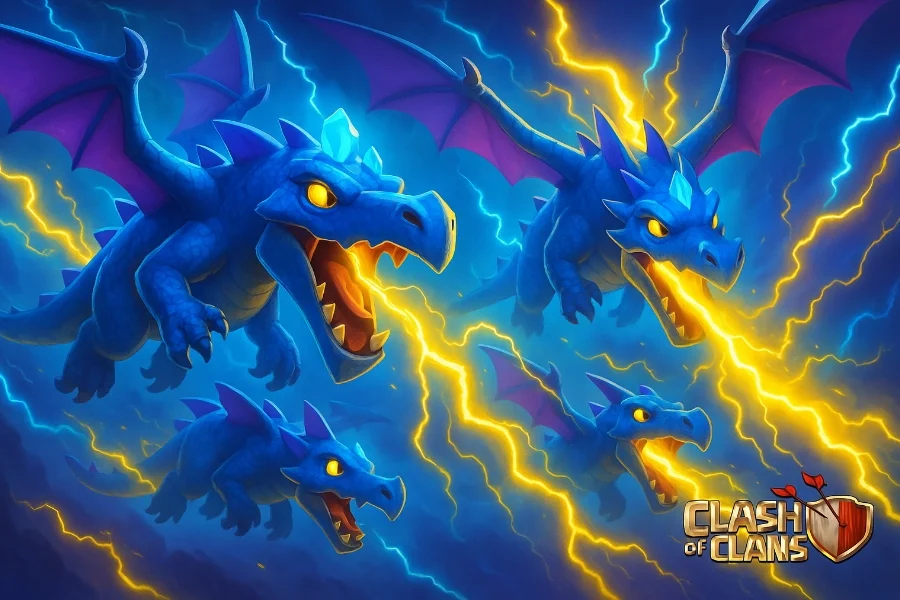 Electro Dragons Clash of Clans: 100x Better Than Spam!