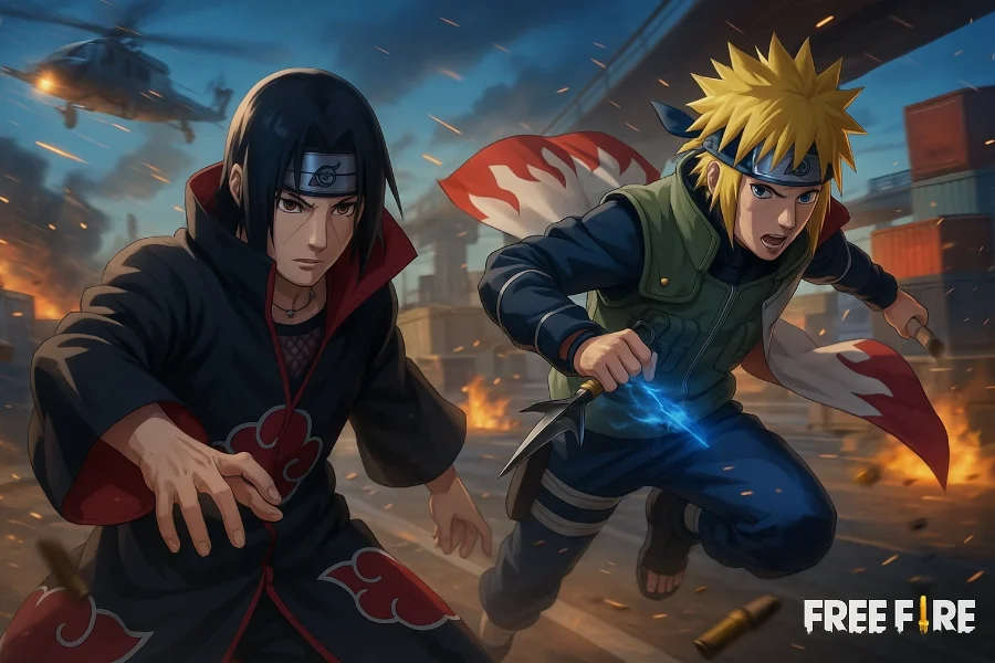Free Fire x NARUTO SHIPPUDEN: The Biggest Anime Collab