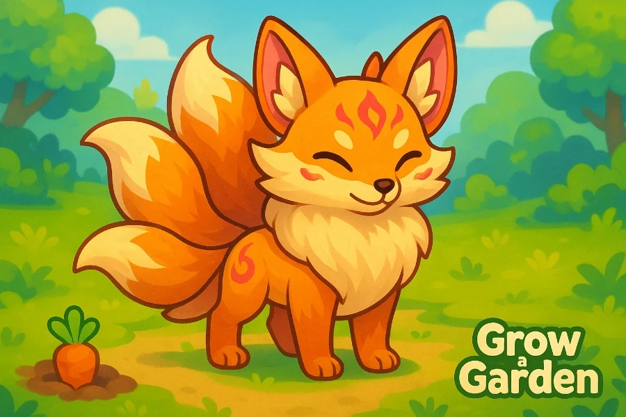 From Carrot to Kitsune – Epic Grow a Garden Journey
