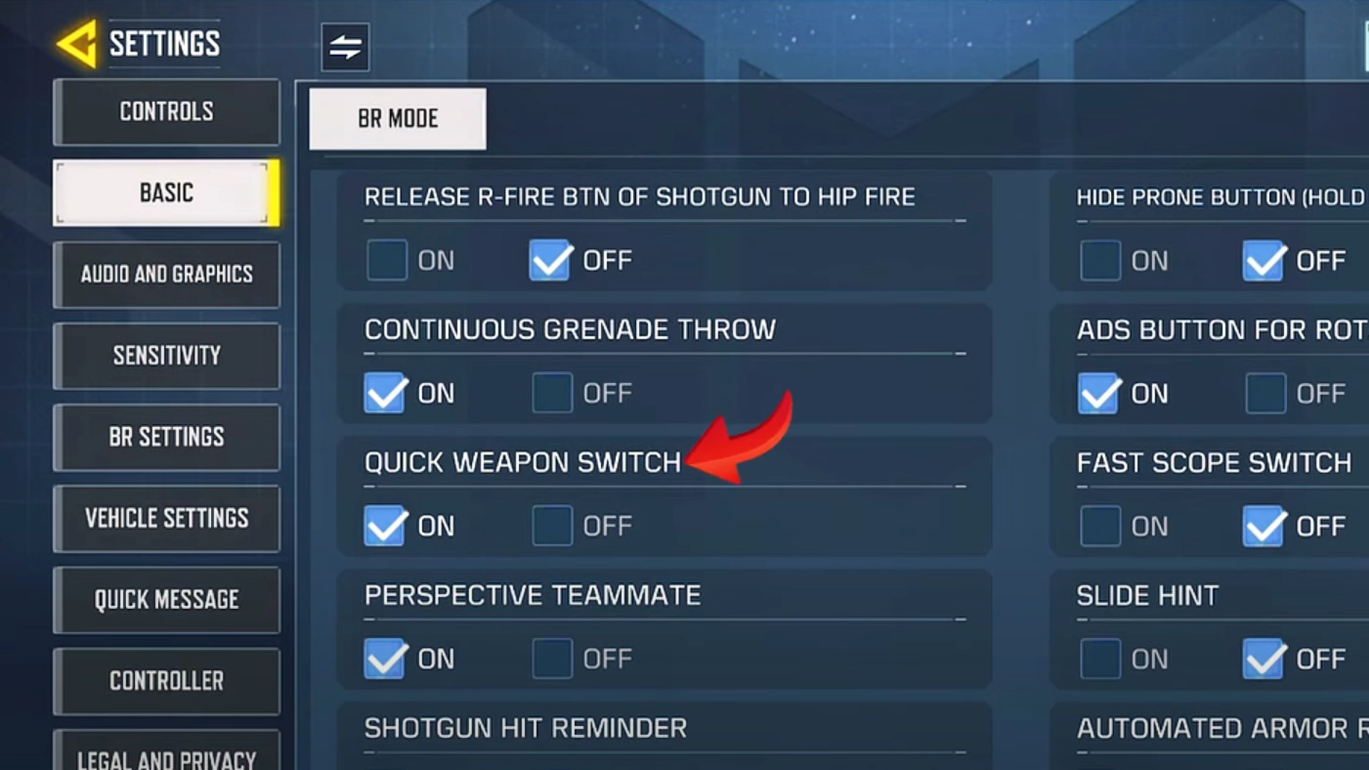 10 Secret Season 7 CODM Tricks to Become Pro - quick weapon switch