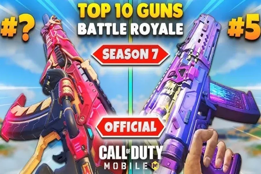 Top 10 Ground Loot Guns in COD Mobile Battle Royale (Season 7)
