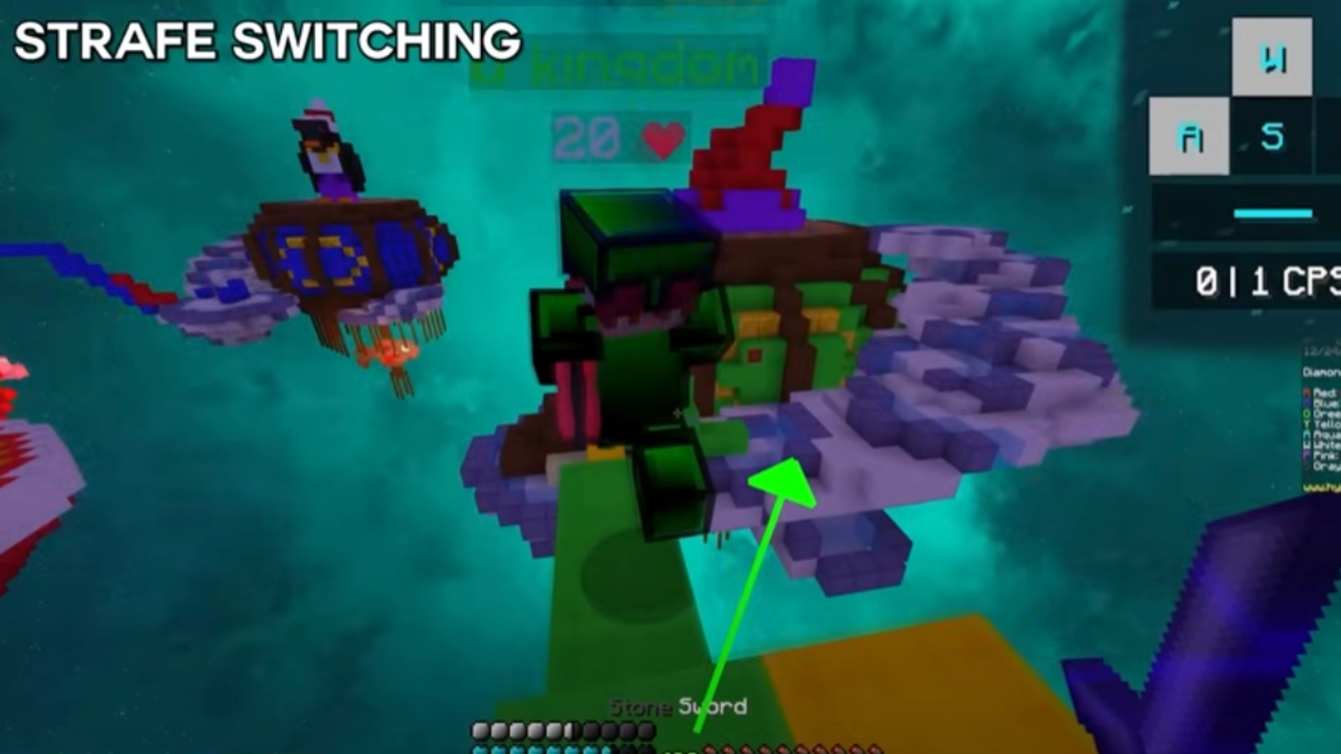 Inward Strafe - Hypixel Bedwars Tips