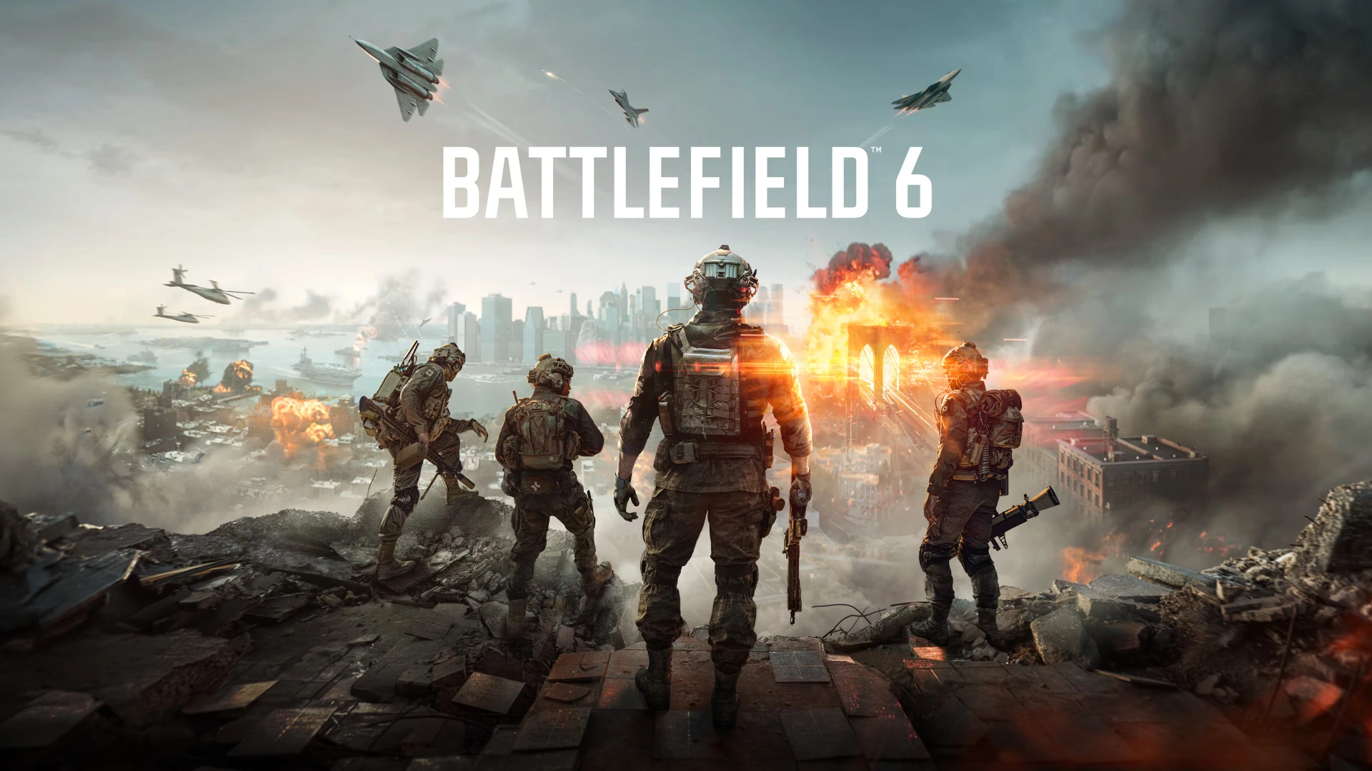 Battlefield multiplayer battle scene