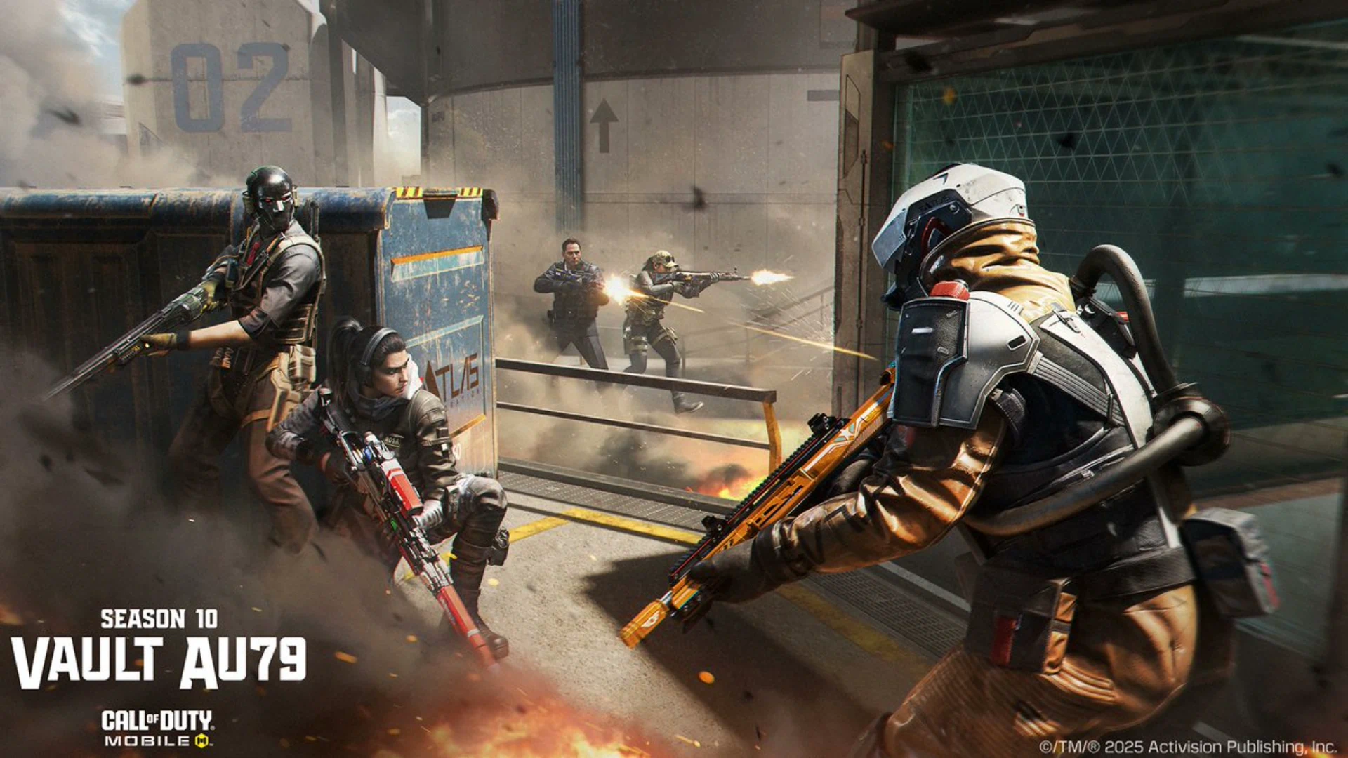 Golden battle of Vault AU79 in Season 10 Call of Duty Mobile