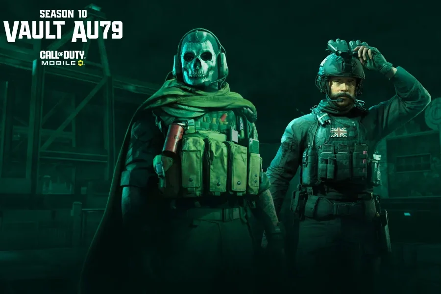 Two operators featured in Vault AU79 Season 10 poster COD Mobile