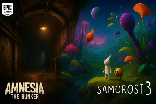 Epic Games Store Free Games: Amnesia The Bunker & Samorost 3 – October 2025
