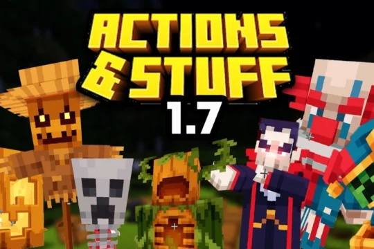 Halloween Update Actions and Stuff 1.7 Minecraft