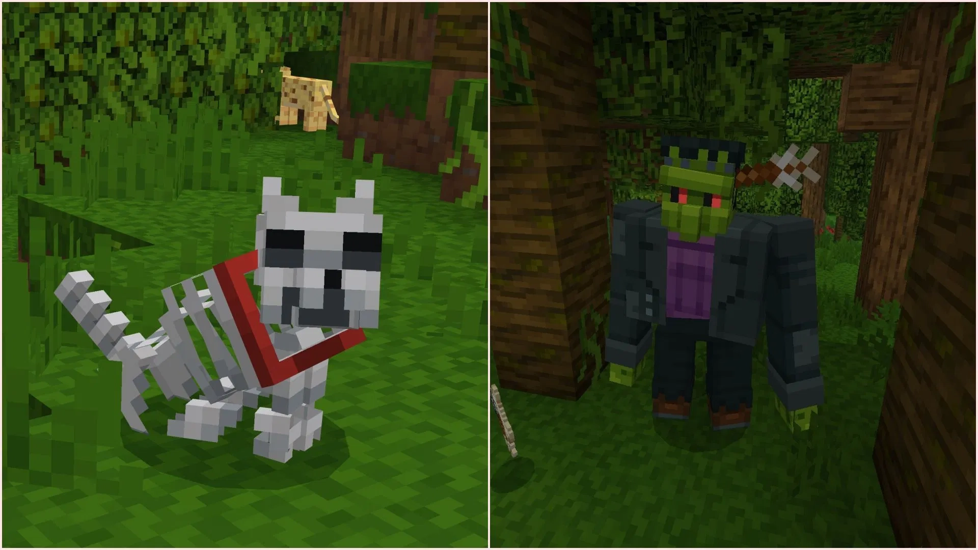 Adventure scene from Halloween Update Actions and Stuff 1.7 Minecraft