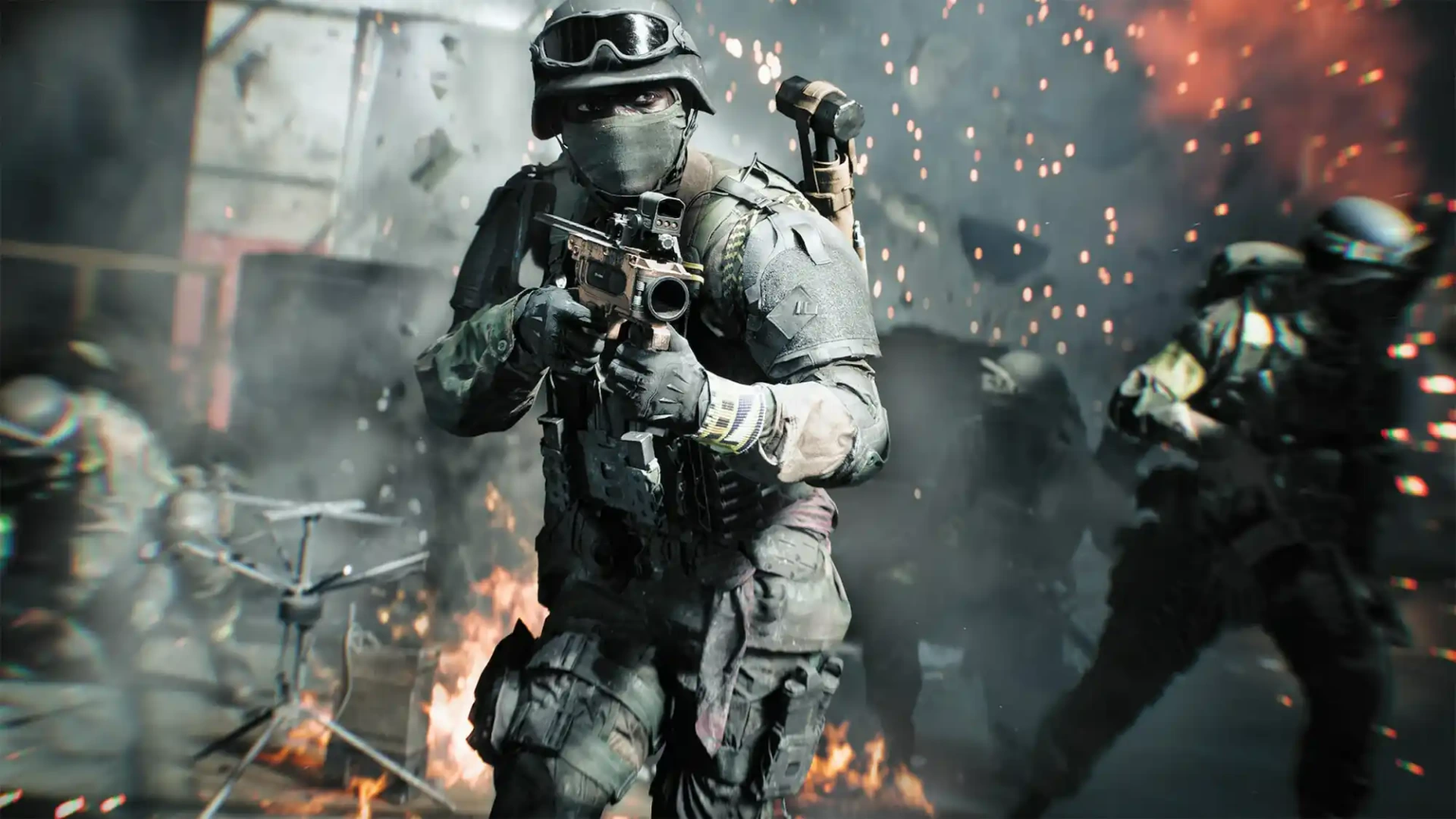 Controversial Wicked Grin skin in Battlefield 6.