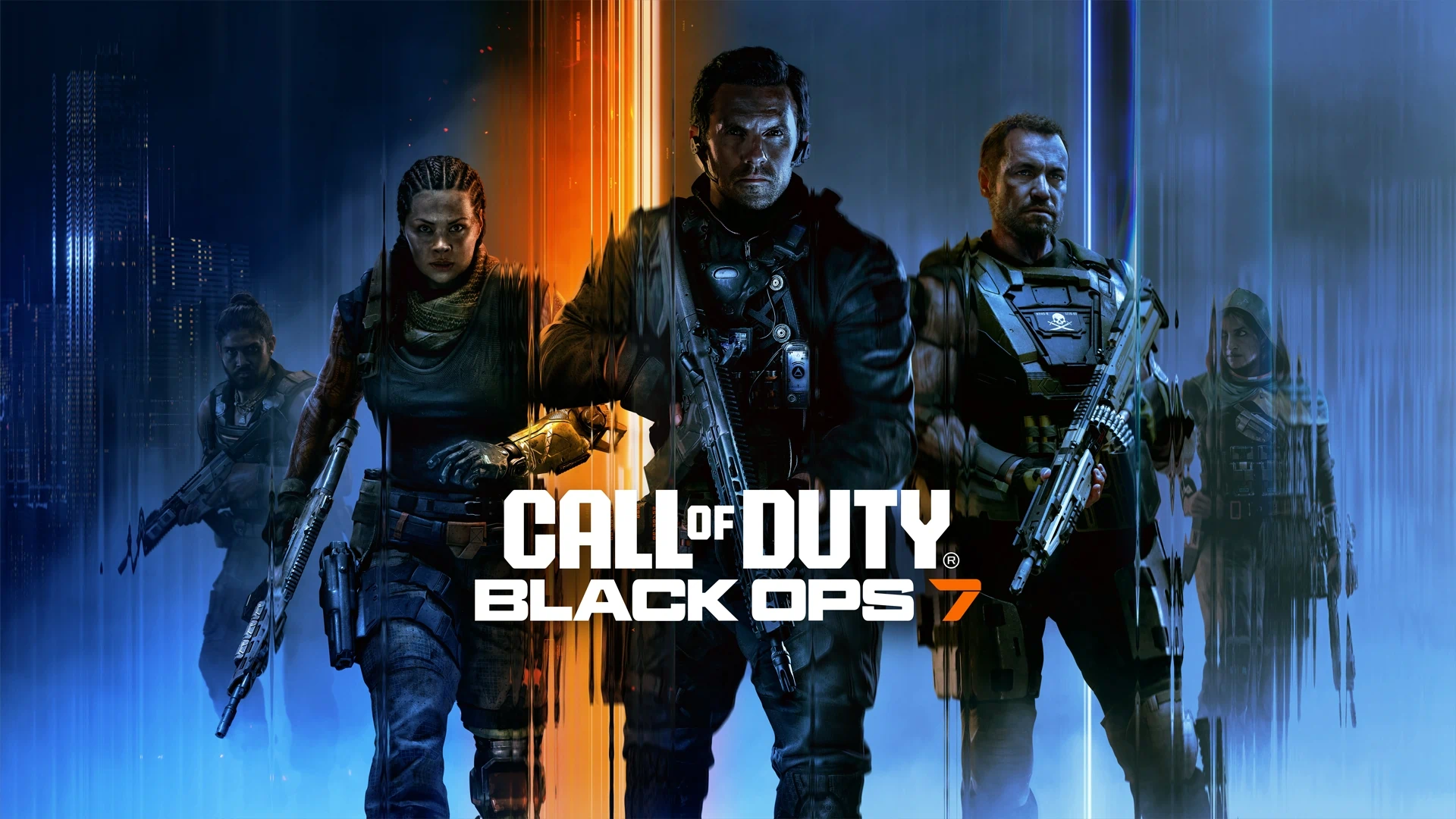 Multiplayer squad lineup in Call of Duty Black Ops 7