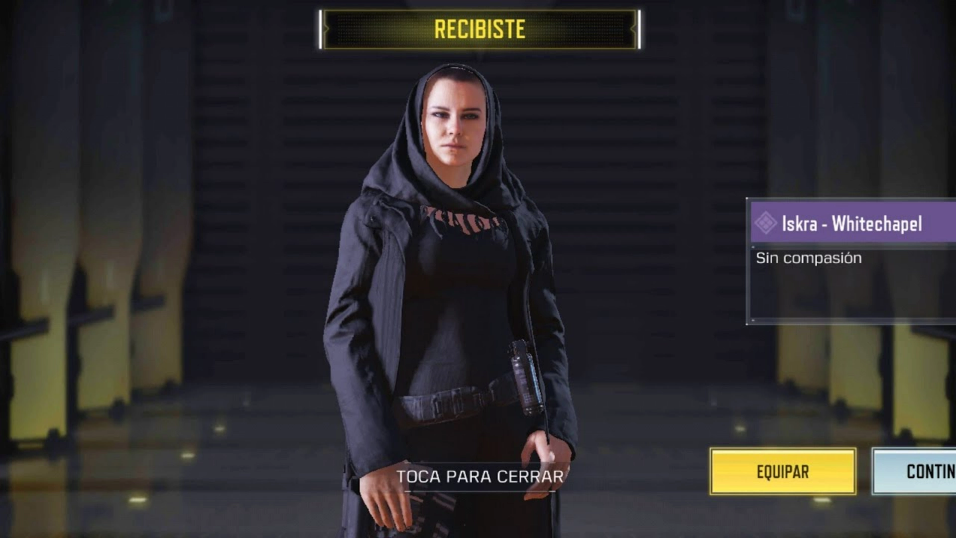 Iskra Whitechapel operator skin in CODM Season 10 Vault AU79