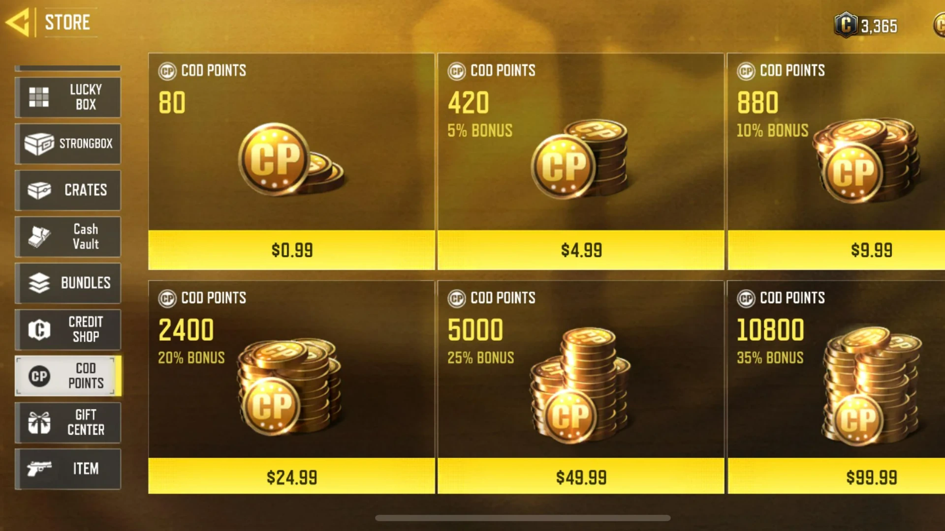 buying CP