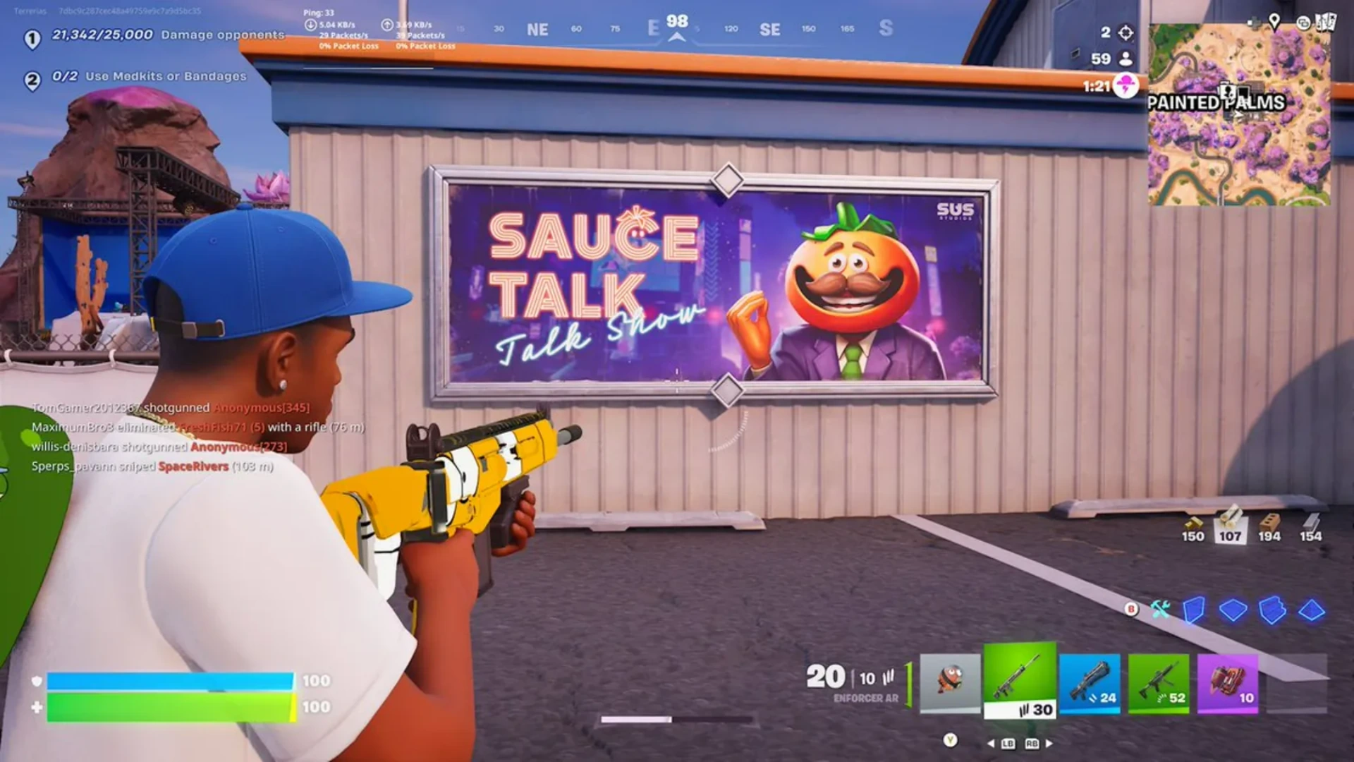 AI-generated posters and cosmetics in Fortnite Chapter 7