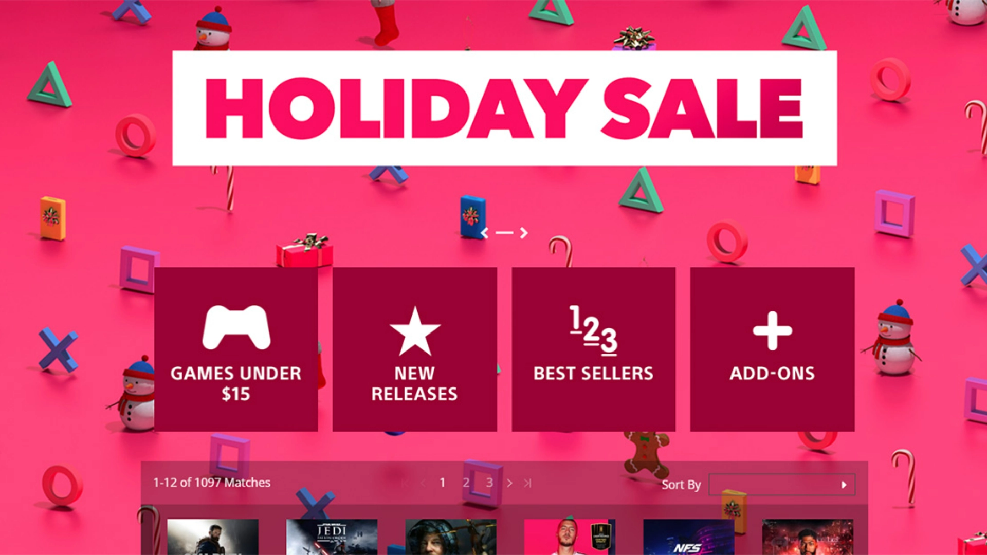 Sony’s PlayStation Christmas Sale offers discounts