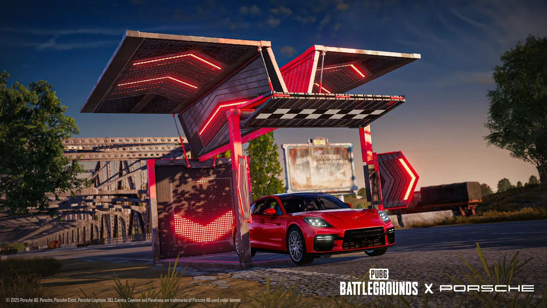 PUBG MOBILE x Porsche collaboration launch