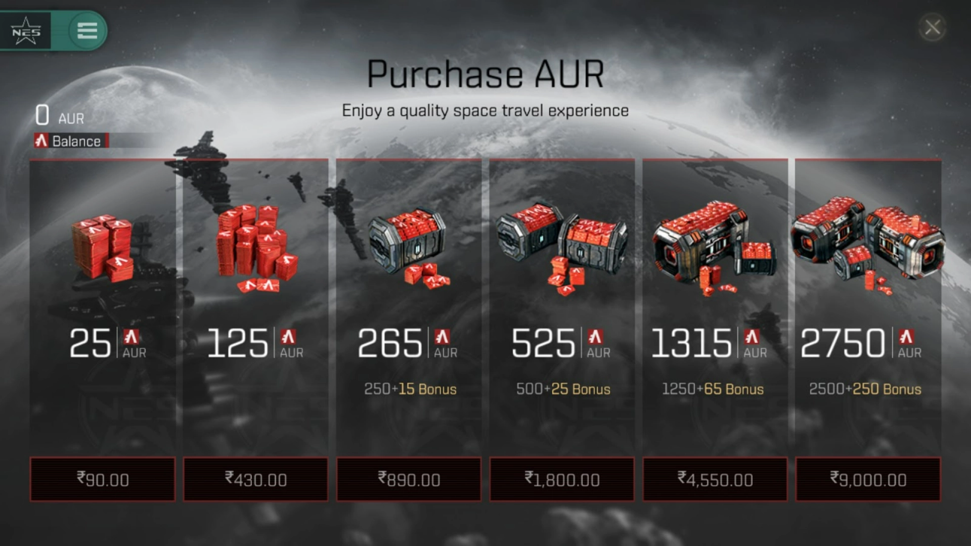 EVE Echoes top up