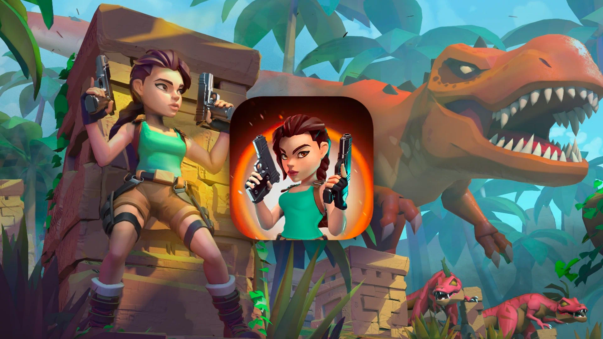Lara Croft mobile game