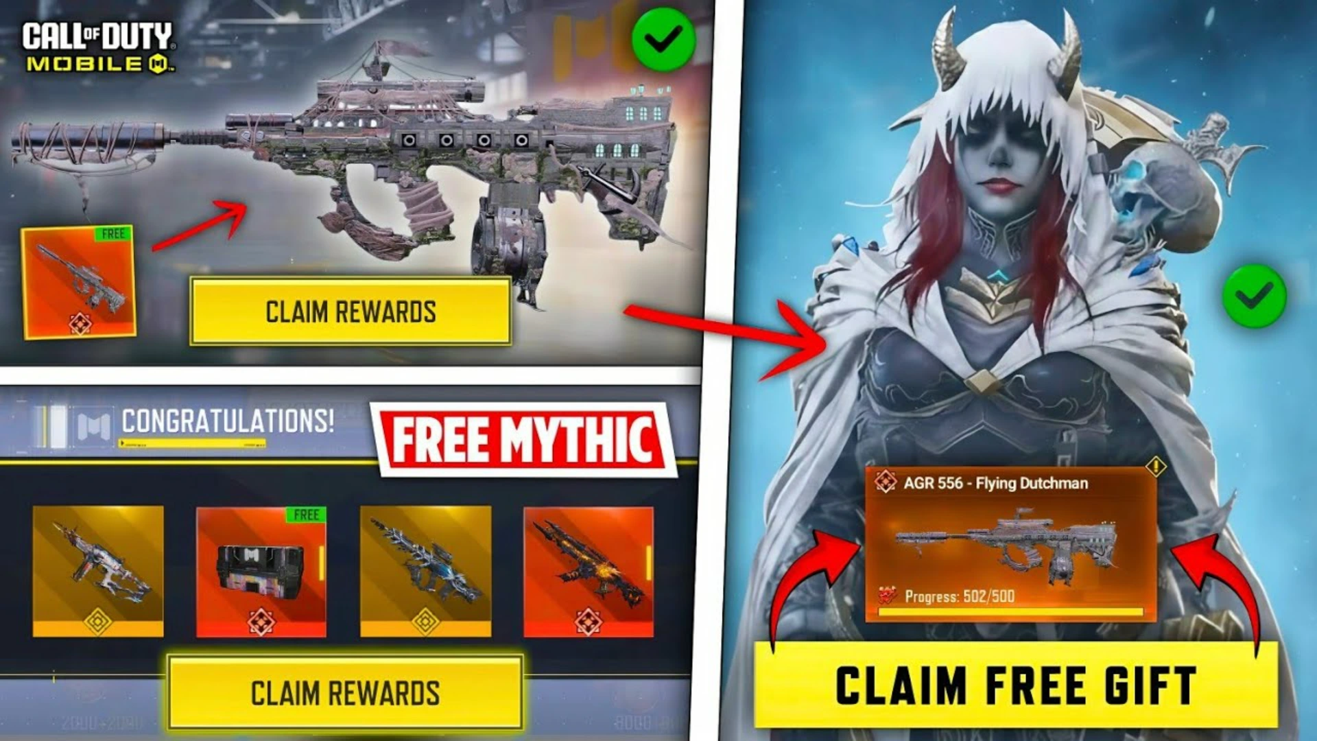 free mythic skin COD Mobile 2026
