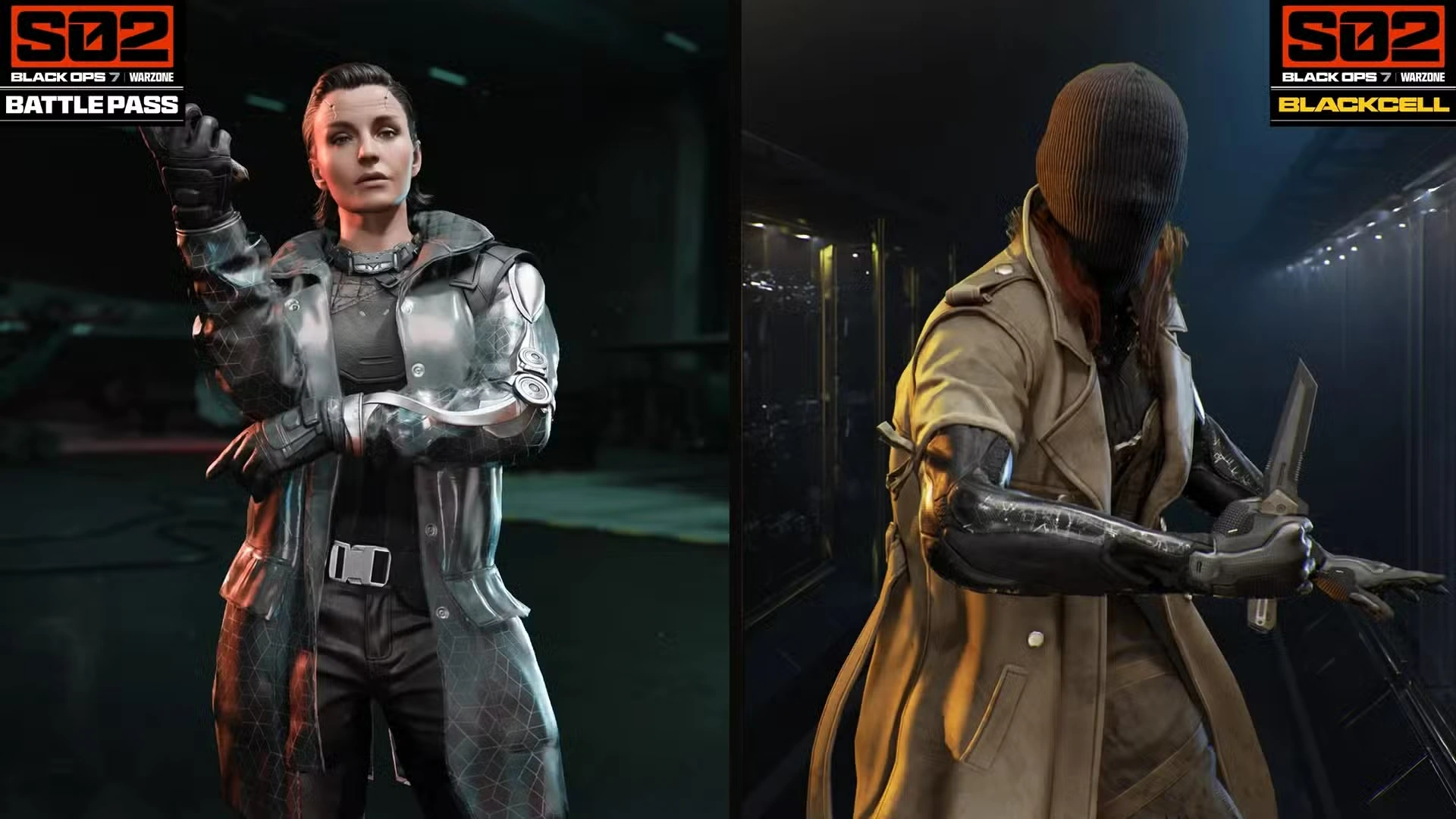 Phantom operator and exclusive BlackCell rewards in the Call of Duty Black Ops 7 Season 2 Battle Pass.