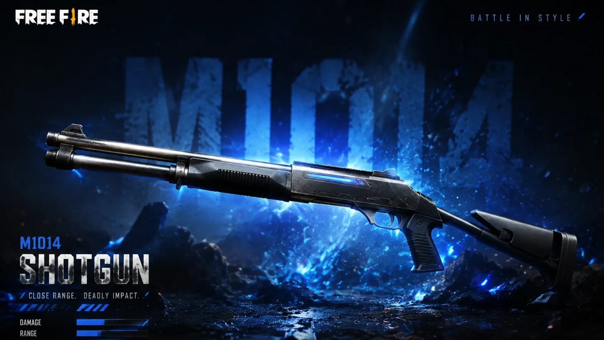 gun M1014 free fire