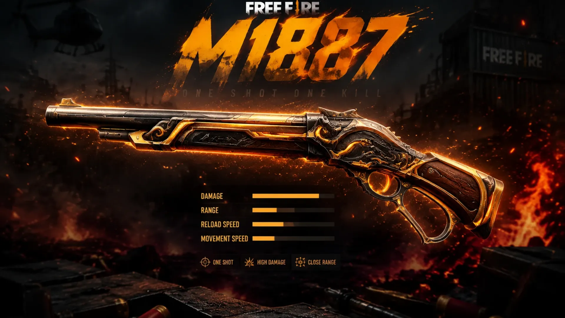 gun M1887 free fire