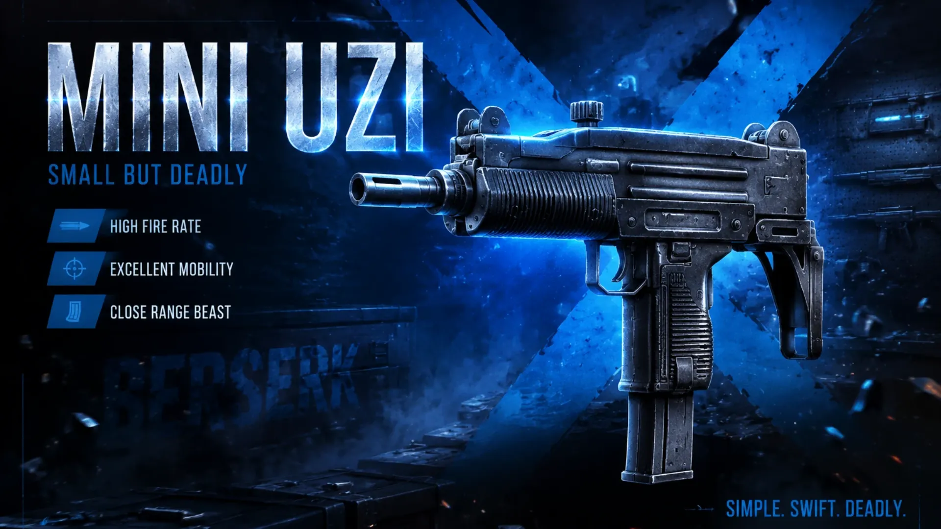 Gun Mini Uzi Free Fire