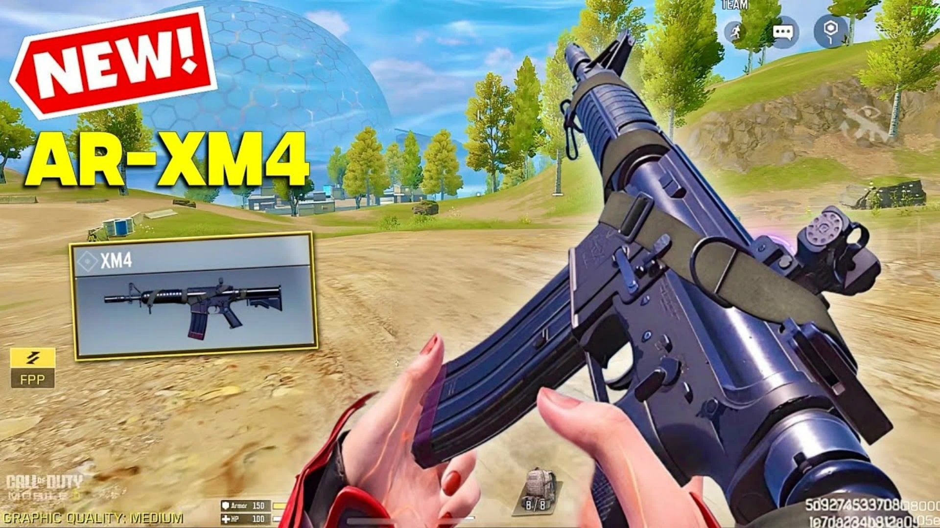 Best COD Mobile loadouts XM4 (AR)