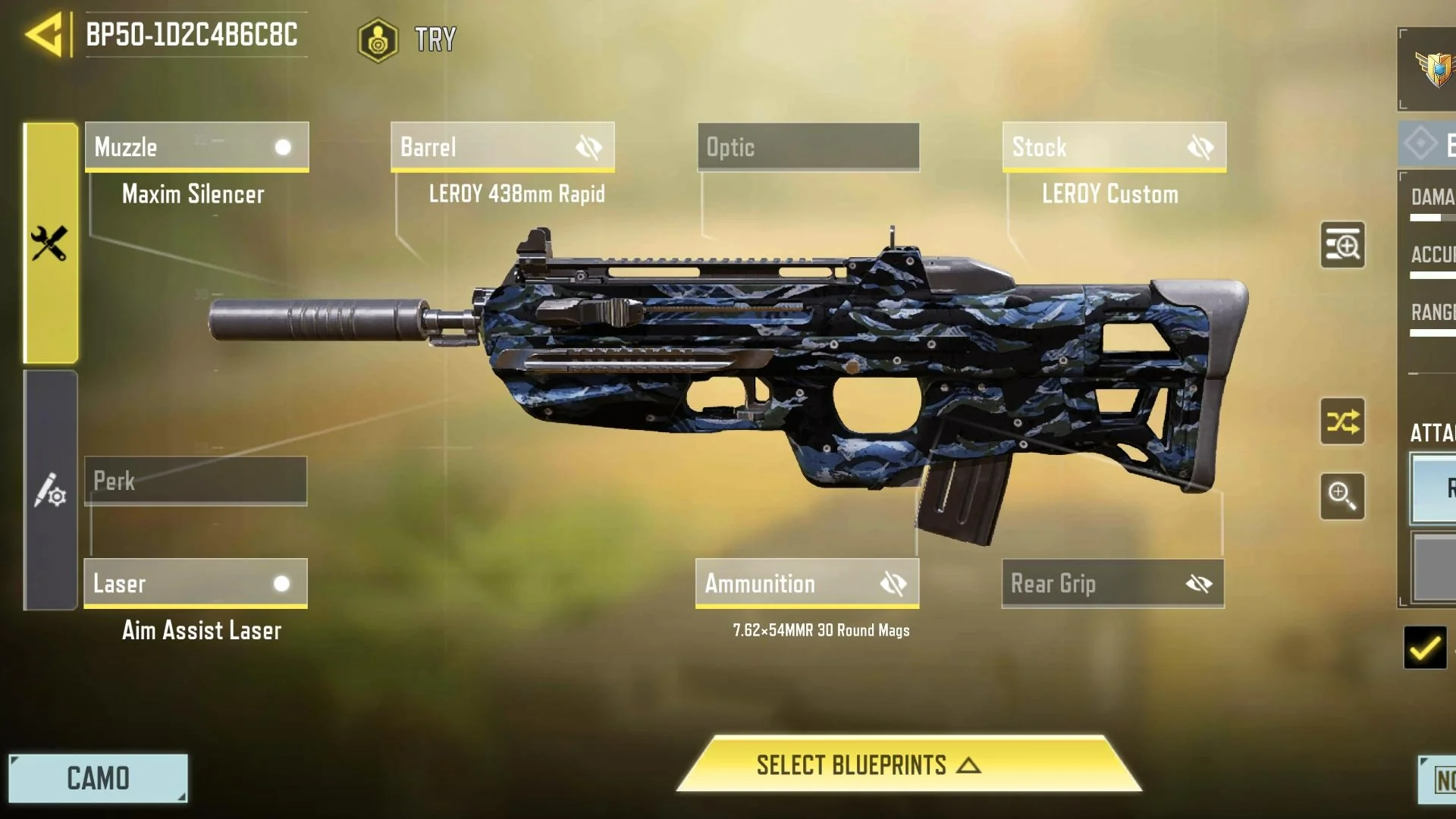 best long range guns in cod mobile season 4
