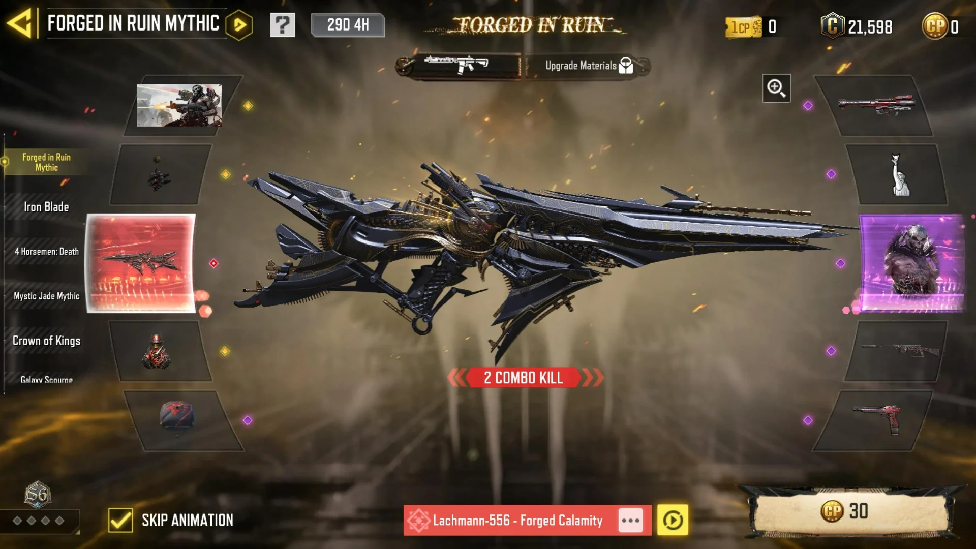 fastest killing guns in cod mobile season 4
