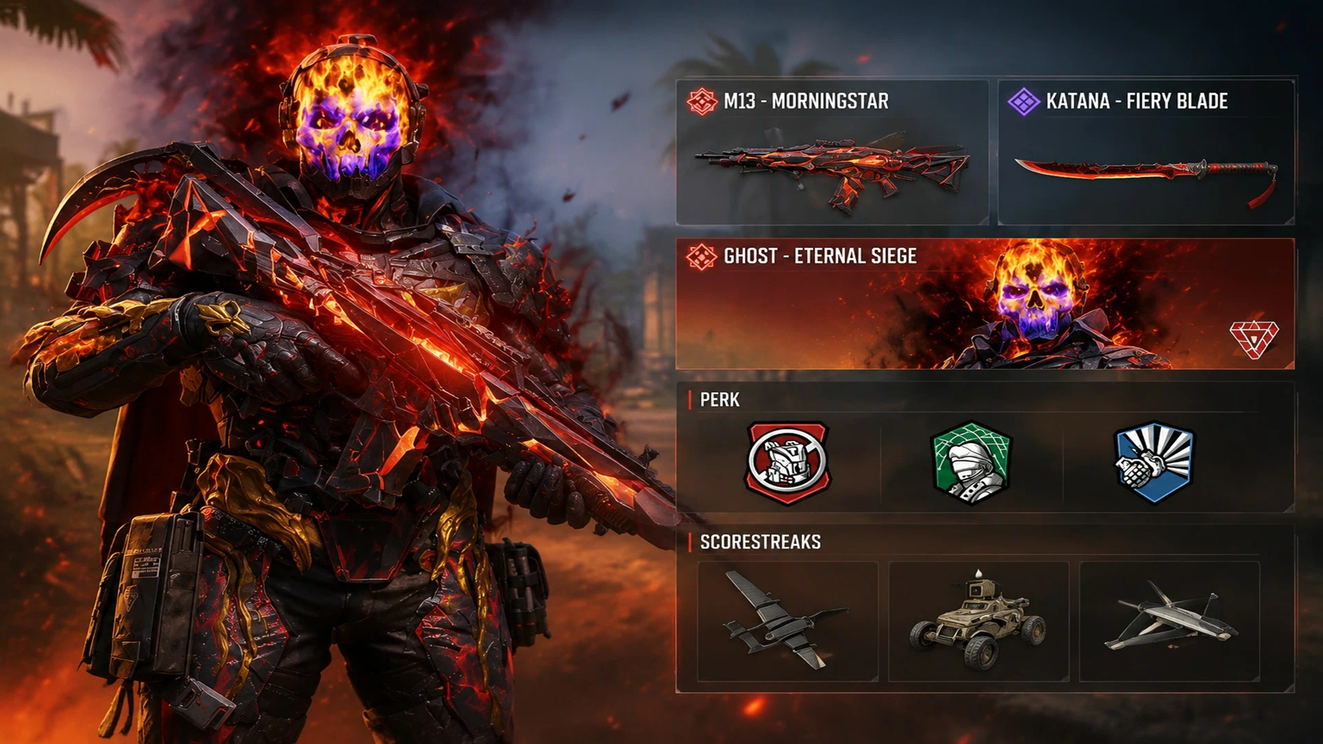 Mythic M13 Morningstar loadout