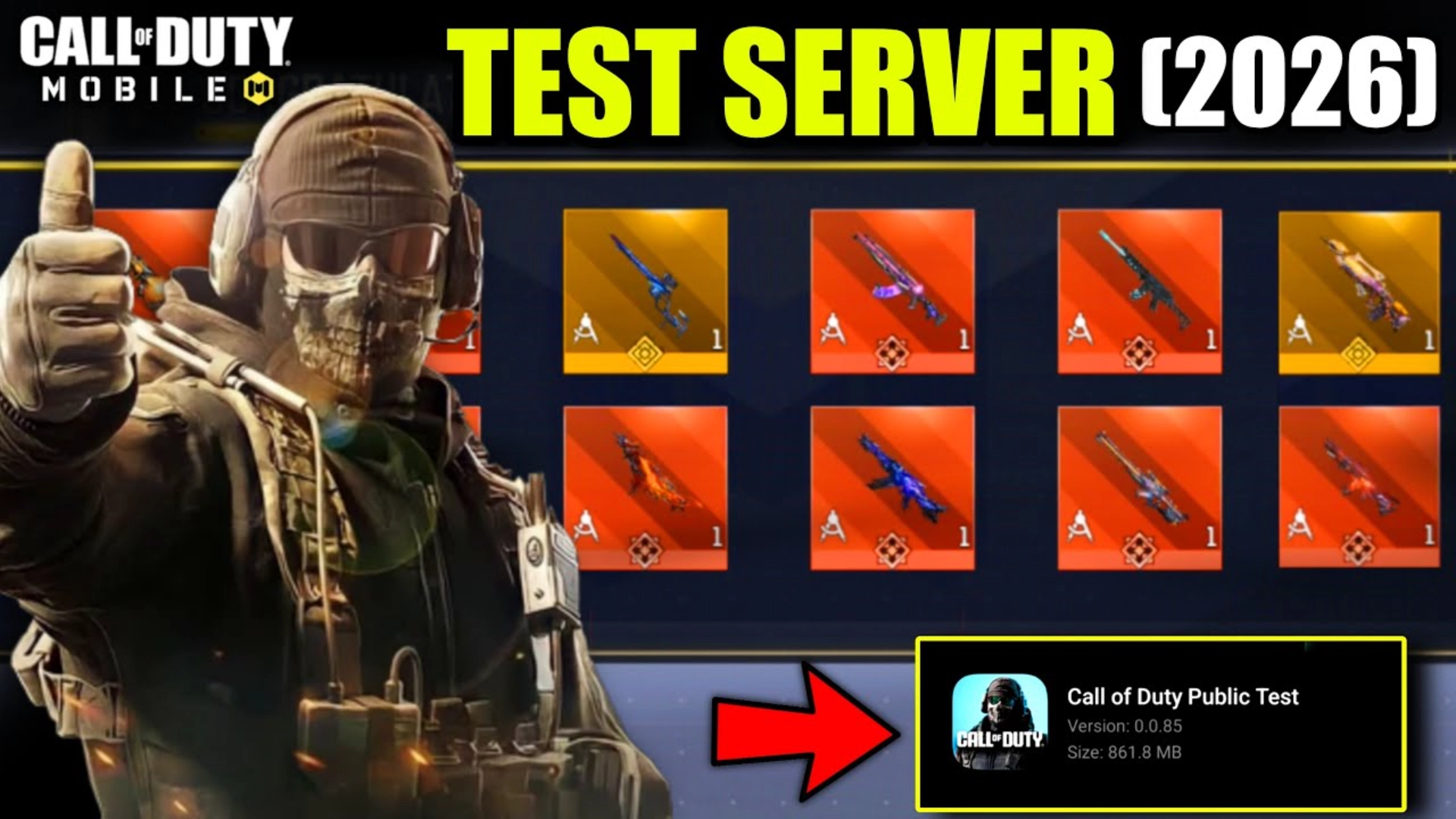 COD Mobile Test Server Download for Season 6 & 7
